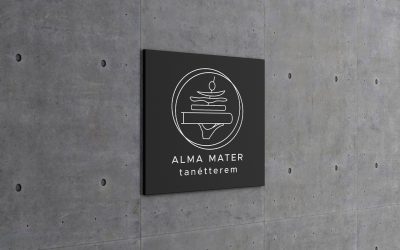 Alma Mater restaurant – logodesign and branding