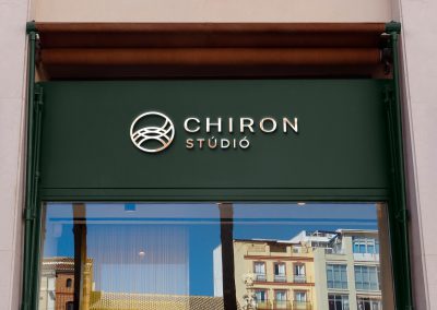 Logo design and branding for Chiron Studio