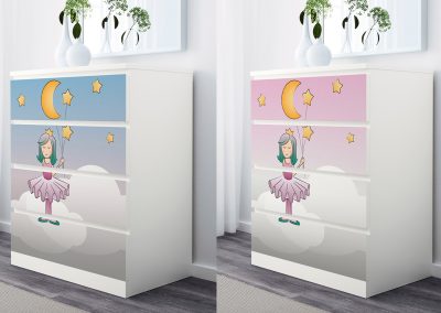 Sticker design for IKEA furnitures